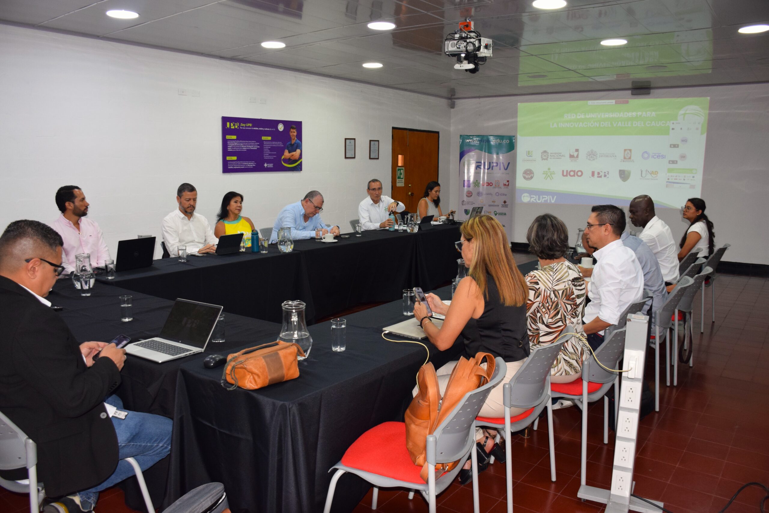 La RUPIV realizó Junta Directiva en la UPB Seccional Palmira