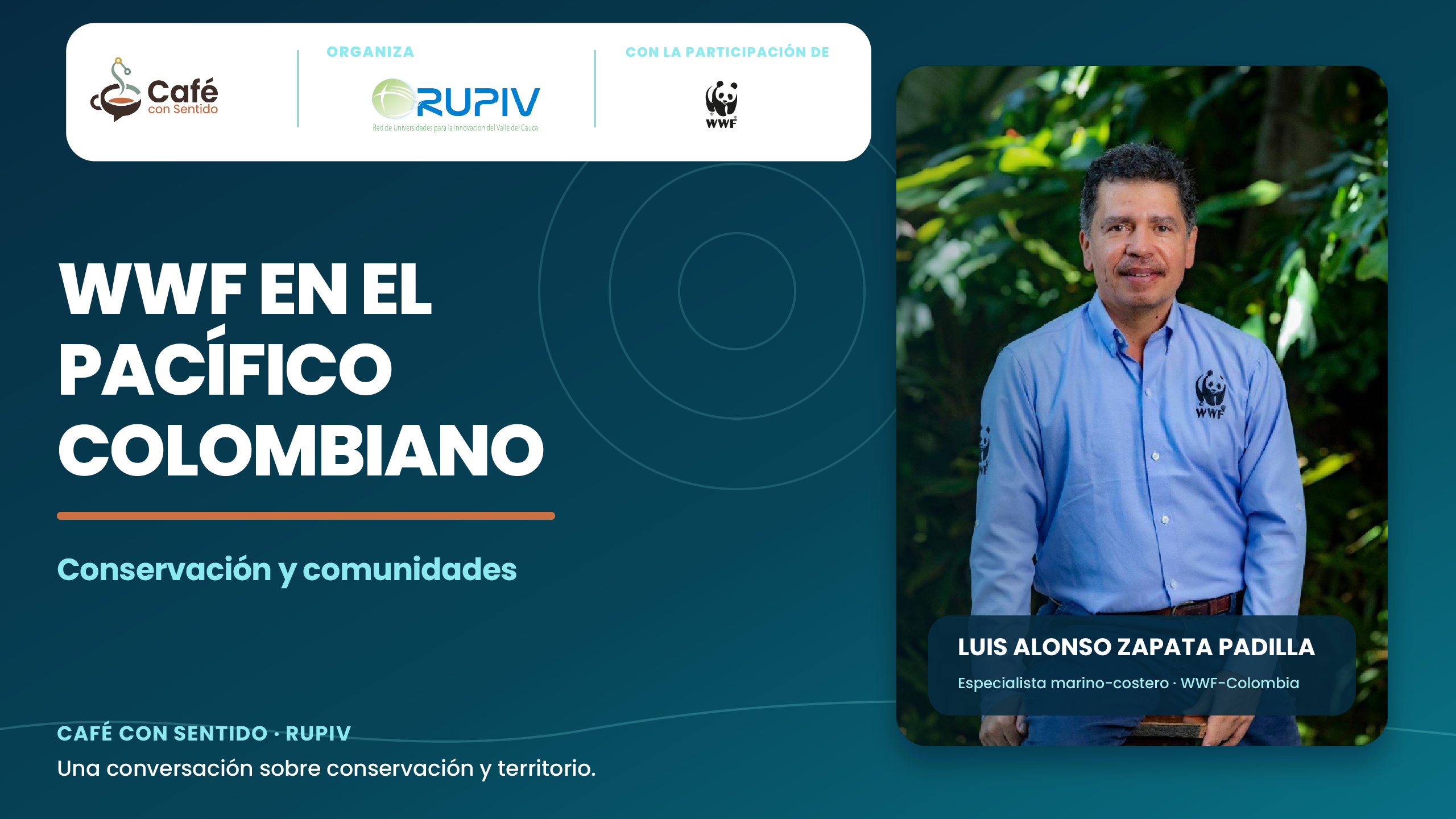 La RUPIV y WWF-Colombia conversaron sobre la conservación del Pacífico colombiano